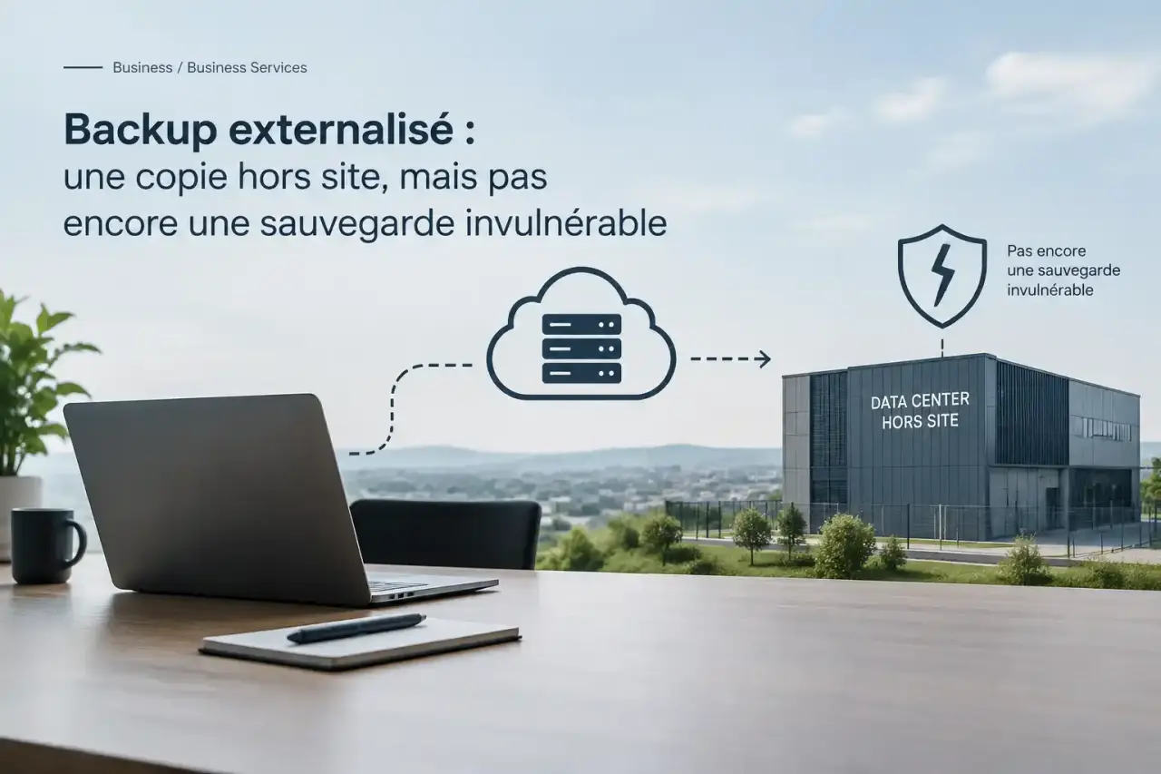 Backup externalisé : une copie hors site, mais pas encore une sauvegarde invulnérable