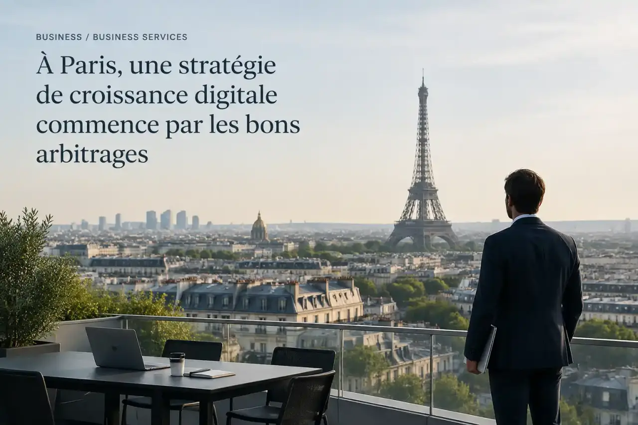 À Paris, une stratégie de croissance digitale commence par les bons arbitrages